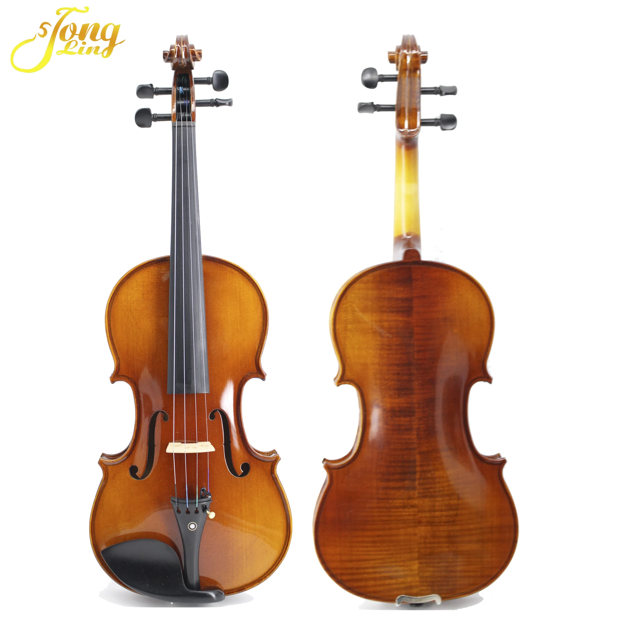 Handmade Solidwood cheap flame maple Violin