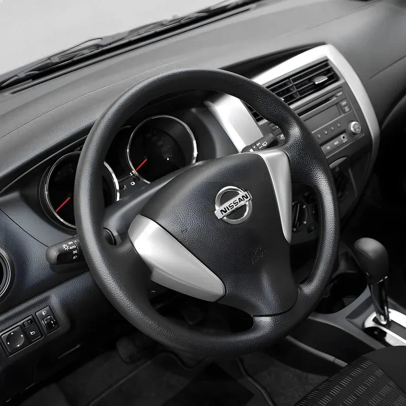 عجلة توجيه سيارة حلقة غطاء الكسوة لاصقة تزيين لنيسان قاشقاي J11 J10 فيرسا جوك ركلات باترول Y62 مارس X-trail T32