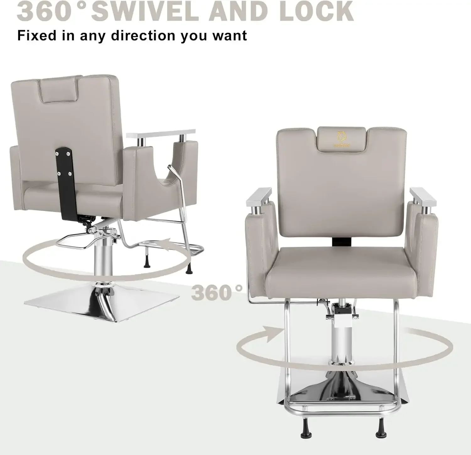 [XMSJ] Парикмахерское кресло, кресло для салона, гидравлическое лежачее парикмахерское кресло, вращающееся на 360 градусов поворотное кресло для укладки волос, стулья для стрижки Sa