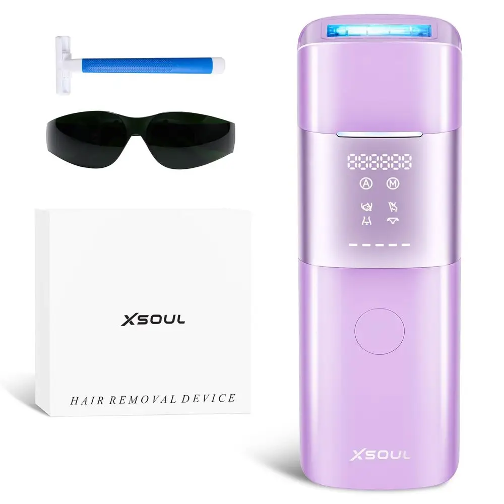 

Лазерный эпилятор IPL с охлаждением, безболезненный прибор для женщин и мужчин, для домашнего использования, для постоянного удаления волос, идеально подходит для подмышек, ног.