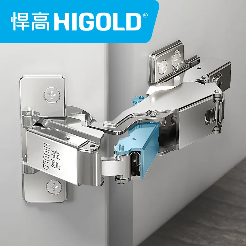 Degree Quick Install Hydraulic Cabinet Hinges Two-Stage Soft Close Full Half Or Inset Overlay Wood Wardrobe Kitchen Doors