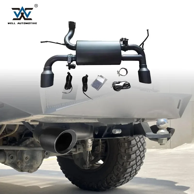 

Pickup Truck Car Parts Electronic Exhaust Pipe for Jeep Wrangler JK 2007-2017 JL 2018+