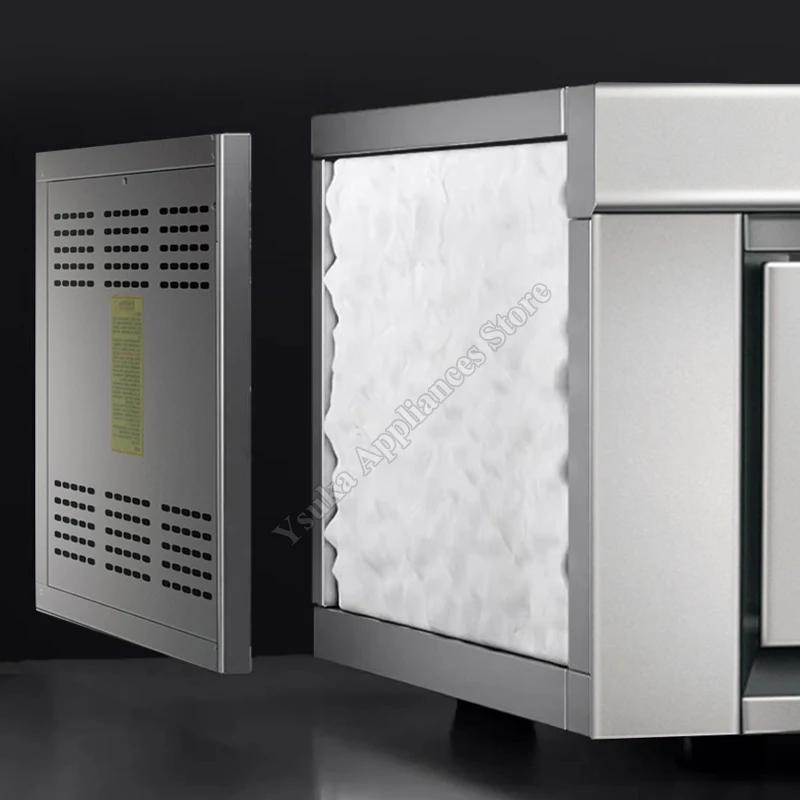 Four à Pizza électrique Commercial à trois couches et six plateaux, Machine de cuisson industrielle polyvalente d'intérieur 220V/380V