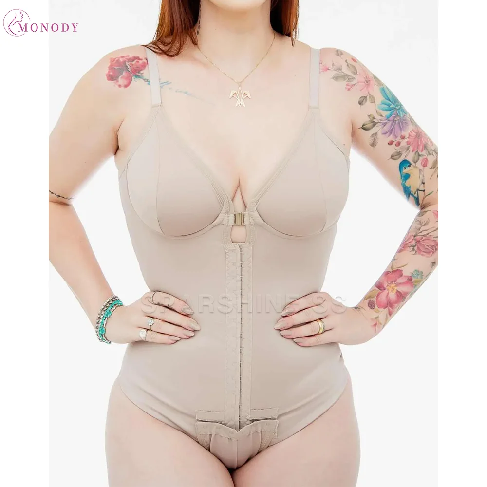 

Fajas Triangle Jumpsuit Body Shaper Women's Tummy Control Shapewear Slimming Bodysuit with Shorts Seamless Invisible Underwear