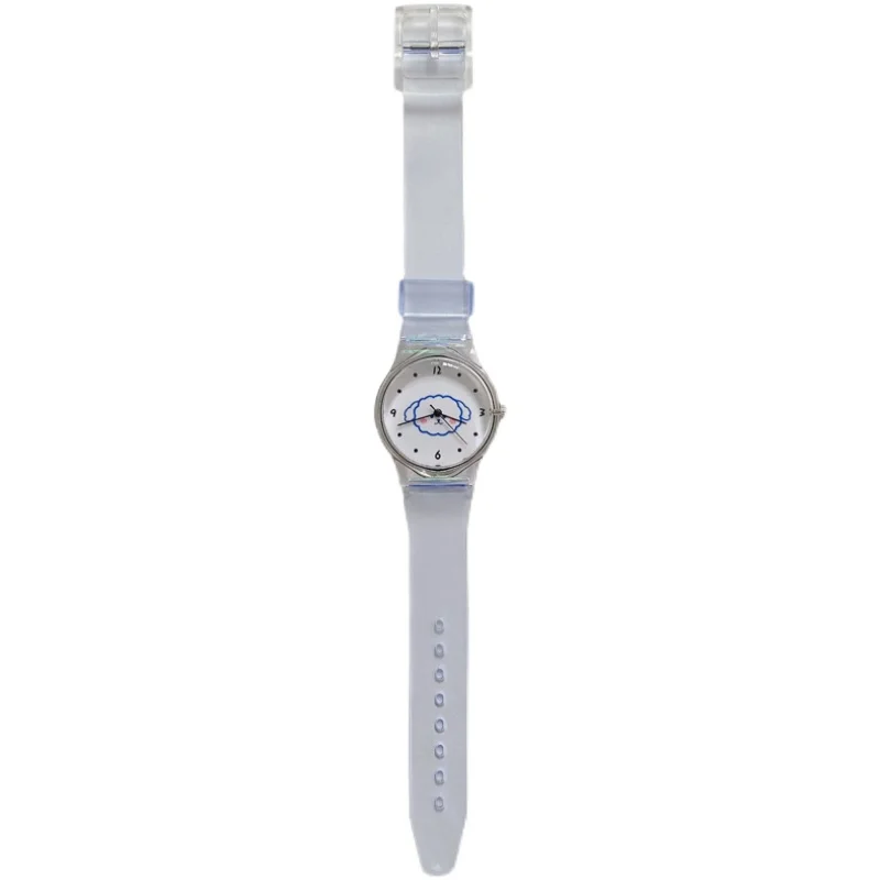 

Transparent jelly watch bear student simple Japanese children and girls pointer watch