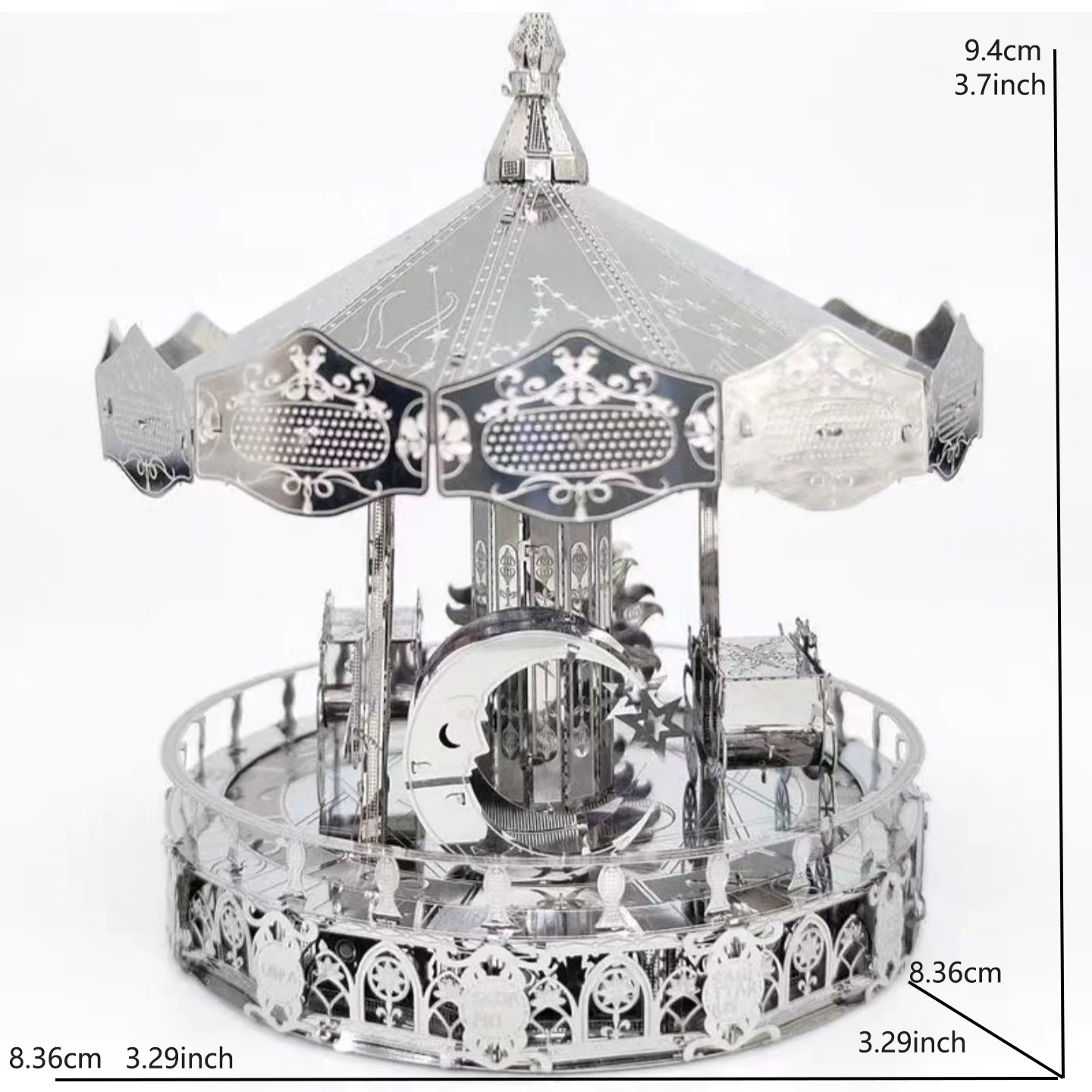 xzxzmm 3D Metal Puzzle model kits DIY Laser Cut Puzzles Jigsaw Toy For Children