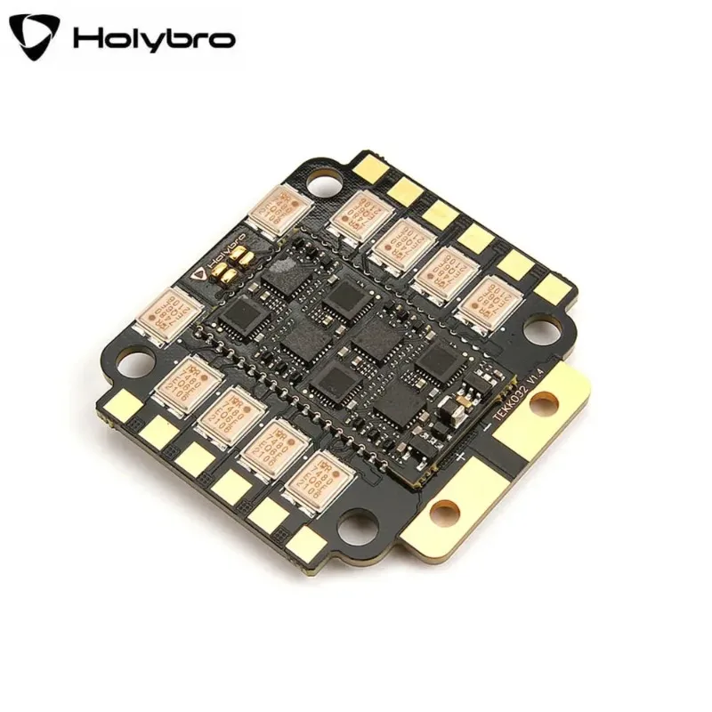 

Holybro 65A ESC Tekko32 F4 MCU Metal 4in1 BLHELI32 / PWM output 128K / 4~6S 30.5x30.5mm For FPV Racing Drone