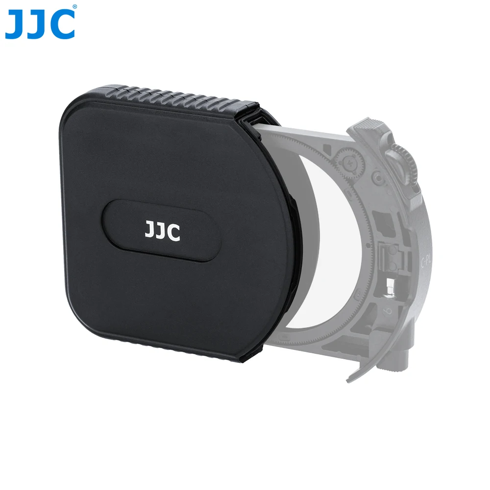 JJC 2PCS Drop-in Filter Case Kit Compatible With Canon Drop-in Filter Mount Adapter EF-EOS R /Canon Drop-in Variable ND Filter A