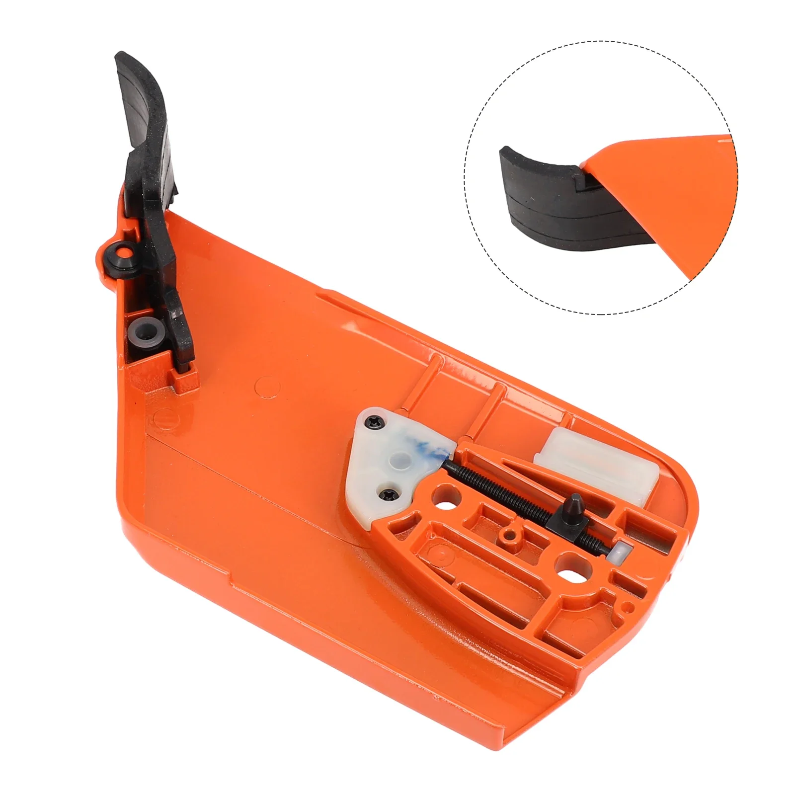 Imagem -06 - Chainsaw Brake Clutch Cover para Husqvarna Sprocket Cover Chainsaw Parts Garden Power Tool Acessórios 365 371 372 372xp