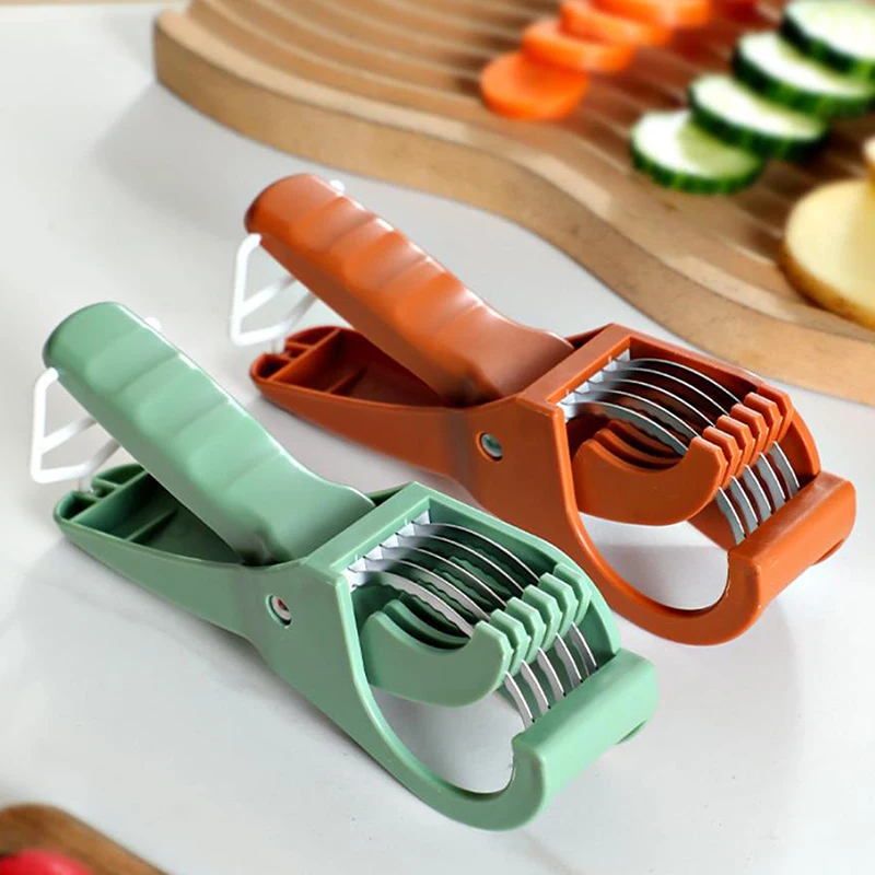 Stainless Steel Vegetable And Fruit Slicer Multi Functional Salad Slicer Kitchen Accessories Kitchen Tools