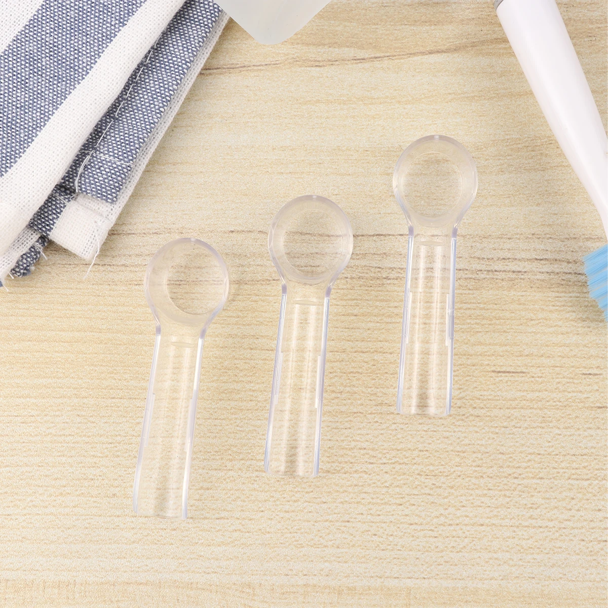 

18pcs Electric Toothbrush Cover Durable Practical Dust Proof Travel Toothbrush Case Reusable Material