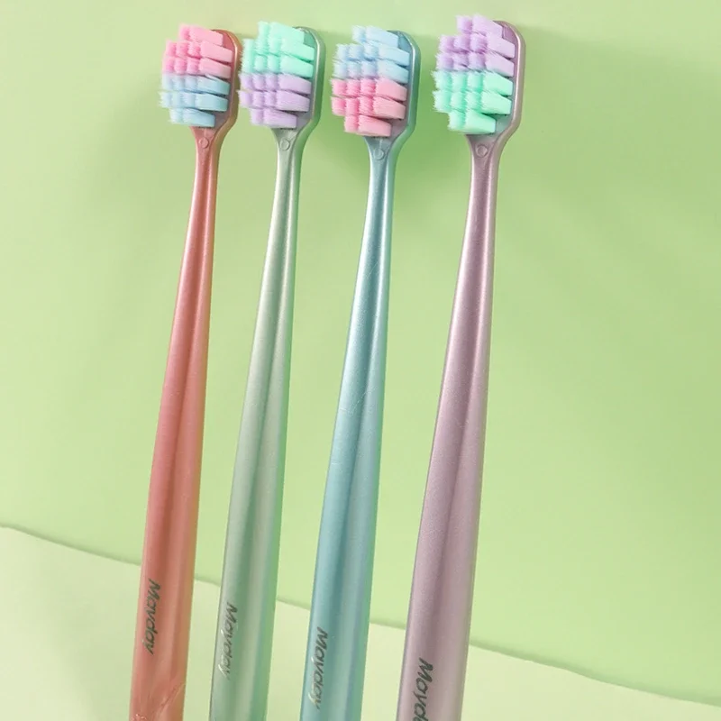 

Ultra-fine Soft Hair Eco Friendly Toothbrush Portable Travel Tooth Brush With Box Soft Fiber Nano Toothbrush Oral Hygiene Care