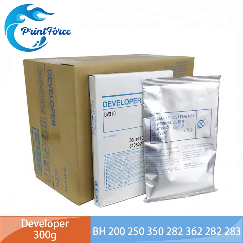 

DV-310 DV310 DV 310 черный 300g порошок разработчика для Konica Minolta Bizhub BH 200 250 350 282 362 282 283 362