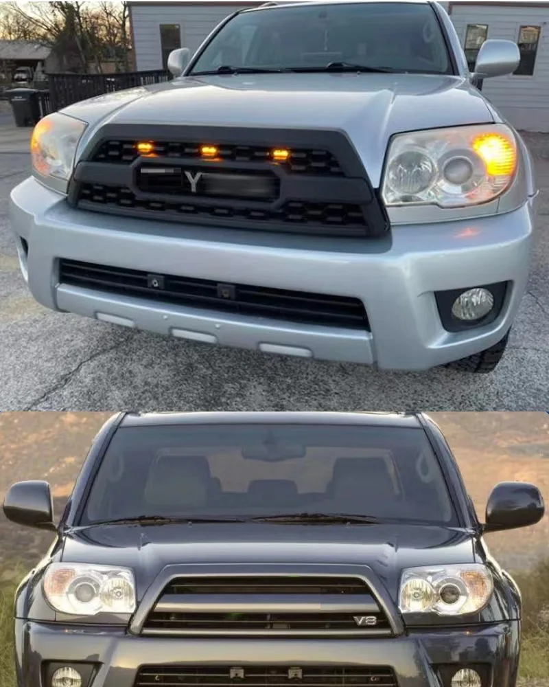 Front Racing Grills Fit For Toyota 4Runner 2006 2007 2008 2009 Abd Grille Grill Auto Accessories Car Parts