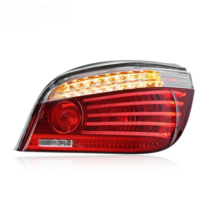 Suitable for 2003-2010 BMW 5 Series E60 Tail Assembly Modification Old to New Style LED Driving Light Flowing Warning