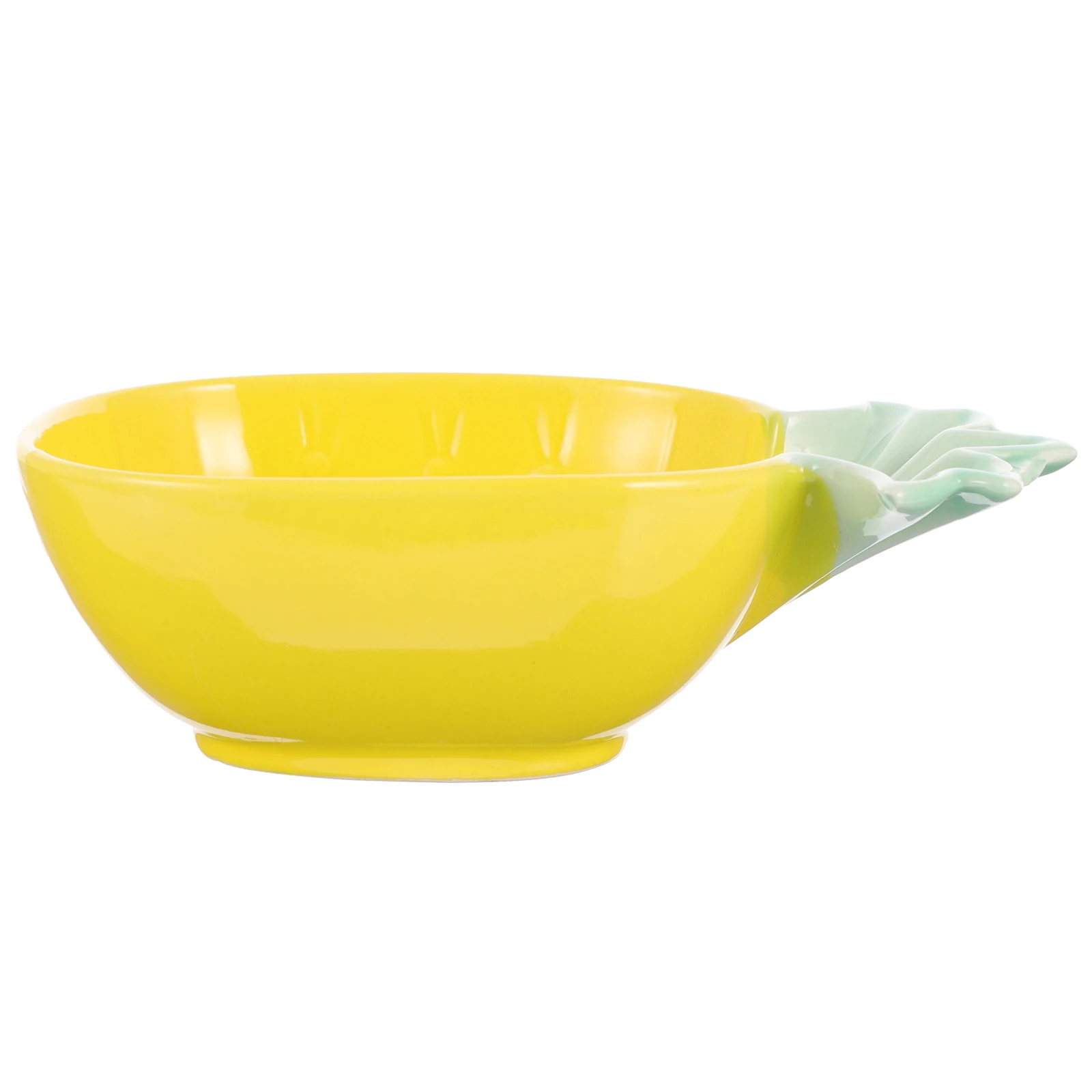 

Pineapple Bowl Ceramic Salad Rice Dessert Fruit Serving Bowl for Home Restaurant Use Kids Child Food Bowls Pineapple Design