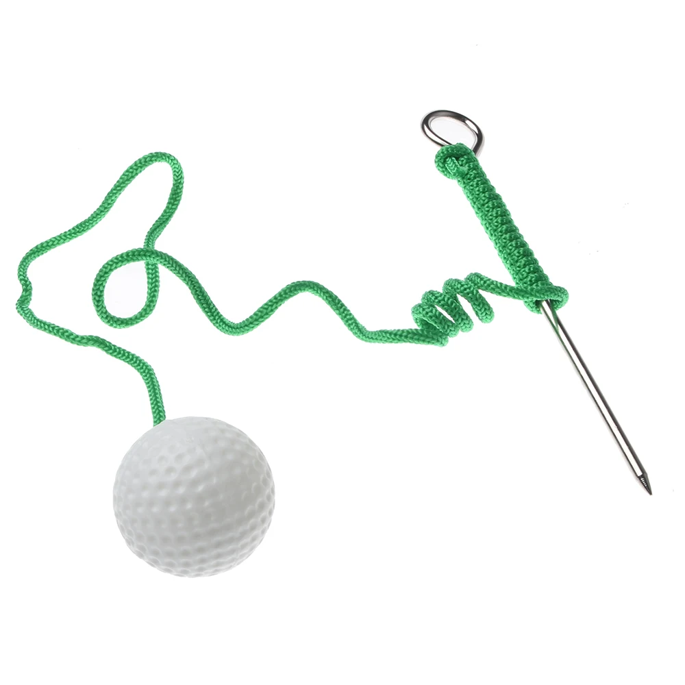 Golf Hollow Ball With Rope Prevent Flying Out Golf Swing Traininig Ball