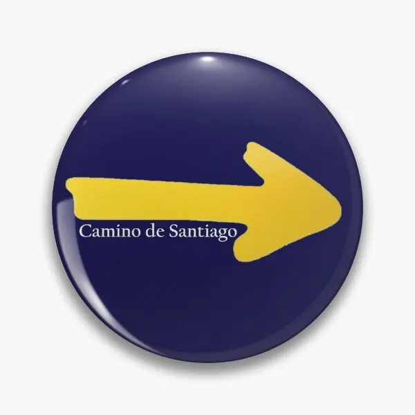 Camino De Santiago 4  Soft Button Pin Badge Women Lapel Pin Jewelry Collar Metal Lover Fashion Hat Creative Cute Cartoon Decor