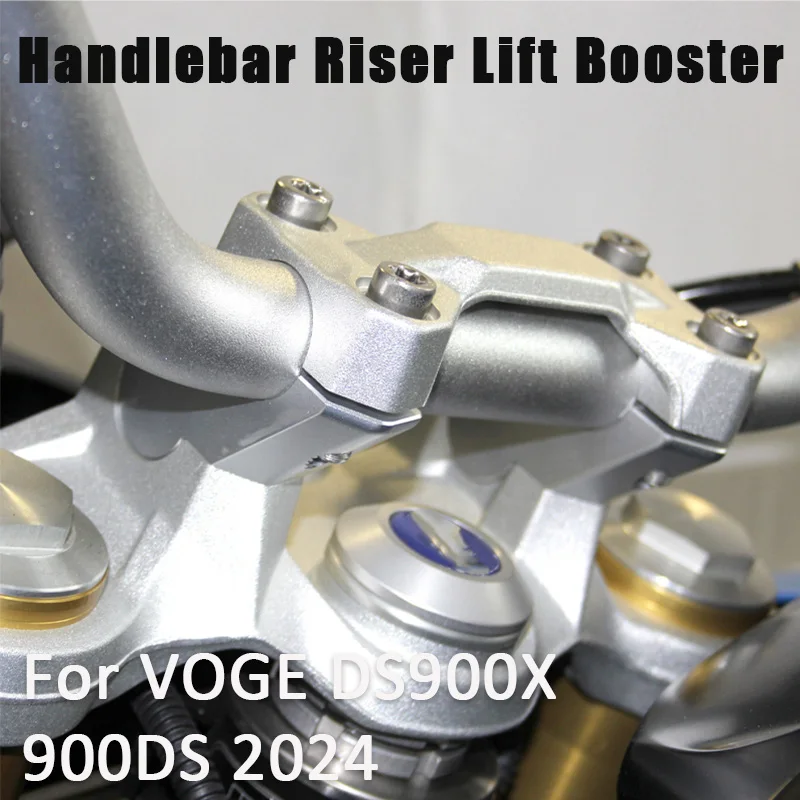 

Handle Booster Pads Holder Kit For Voge DSX 900 900 DSX DS900X ds900x 2024- Motorcycle CNC Aluminum Handlebar Riser Lift Booster
