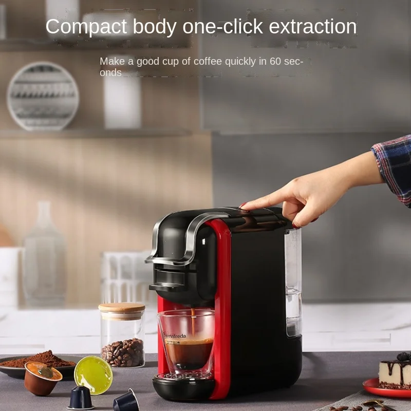 Capsule Coffee Machine Automatic Household Small Italian Mini Office Foam Integrated Encapsulating Machine