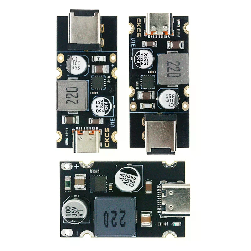 PD65W وحدة محول الشحن السريع Type-C واجهة USB يدعم PD3.1 QC3.0 SCP PPS وحدة شاحن سريع وحدة التنحي #4