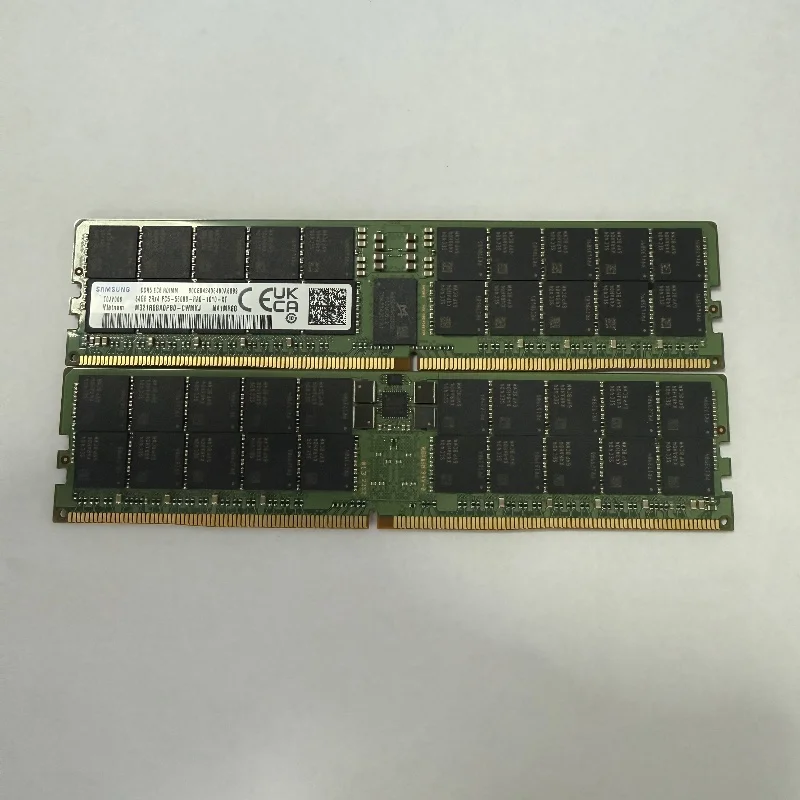 메모리 신제품 PC5-5600B M321R8GA0PB0-CWM RAM 64GB (1x64GB) DDR5 5600Mbps PC5600B 2Rx4 ECC 서버 메모리