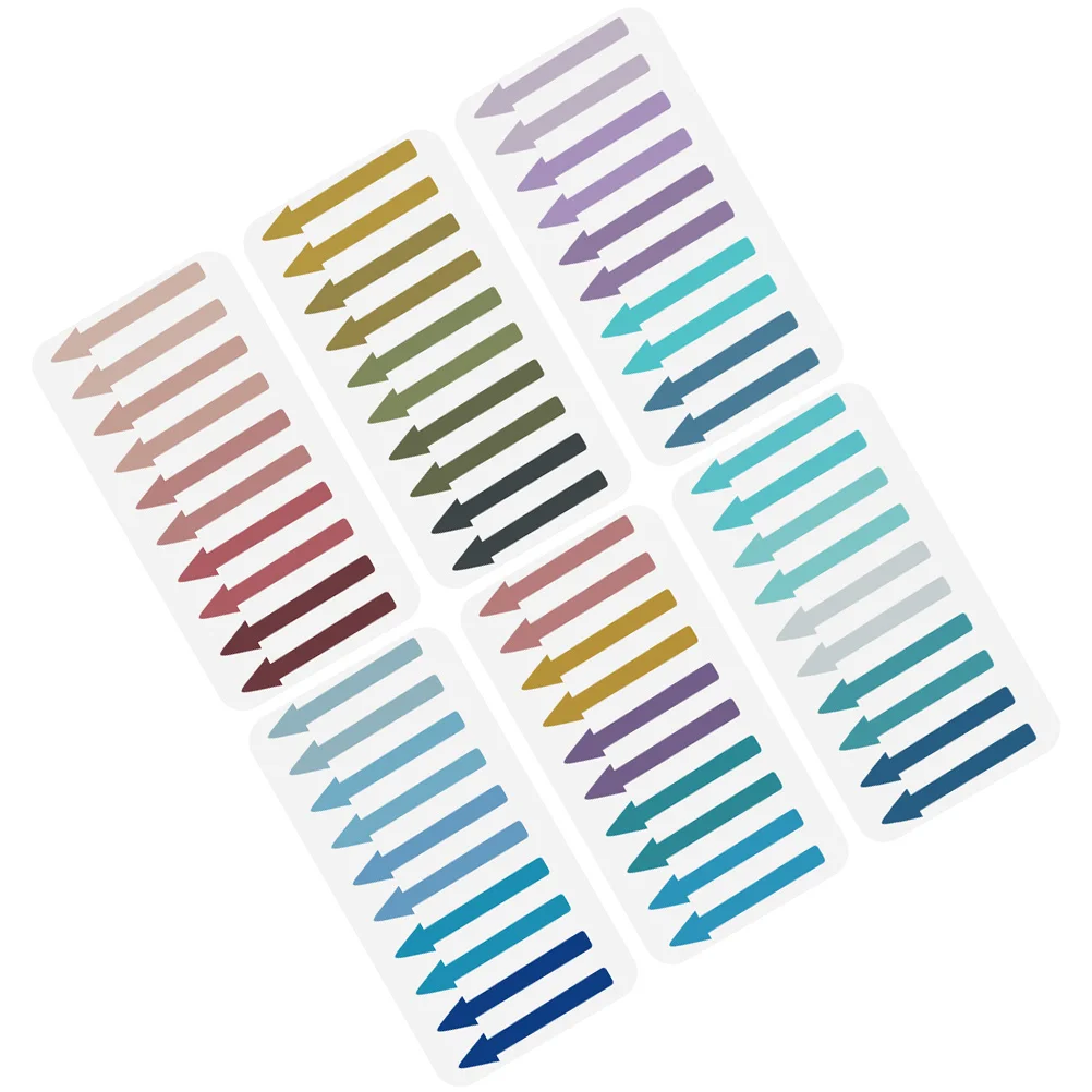 School Page Markers Color Pointed Index Stickers Labels Reading Sticky Tabs Book The Pet Student Flags