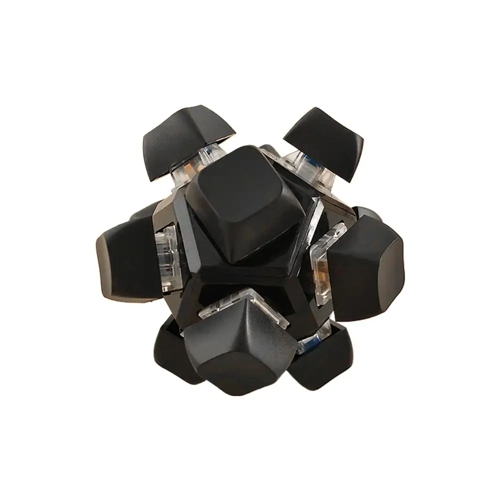 جديد 12 مفاتيح ماجيك الكرة تململ المفاتيح مفاتيح زر DIY بها بنفسك لوحة المفاتيح إصبع لوحة المفاتيح غطاء Keycap تمرير الوقت الفرس لعبة الكبار #3