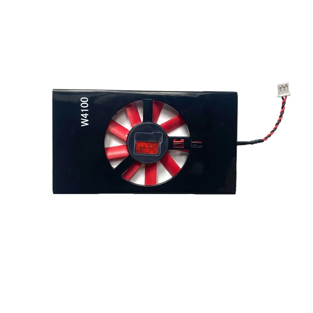 تيار مستمر فرش مروحة التبريد 12 فولت 0.2A ل AMD Radeon R7 350X 240 R5 340X اكسسوارات أجزاء بطاقة الرسومات مروحة التبريد