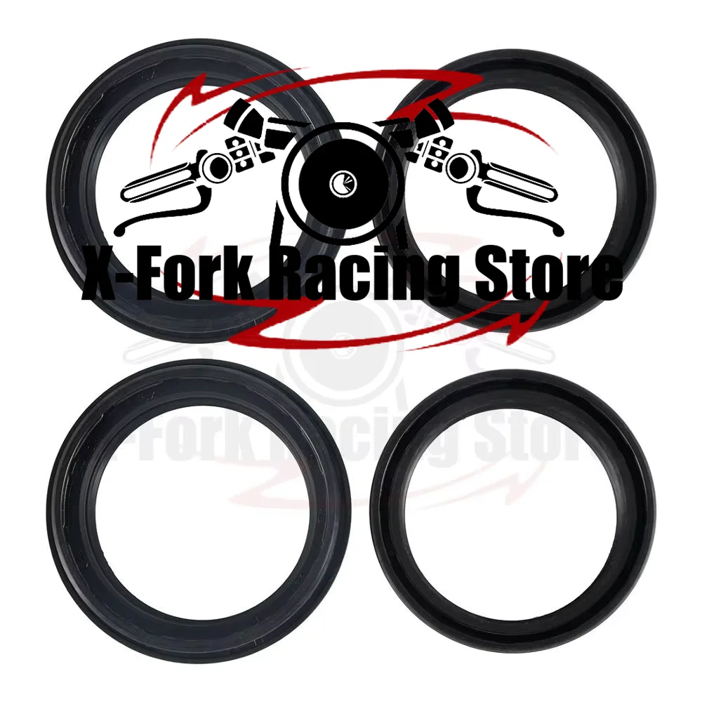 Front Fork Oil Seals Dust Seals Seat For Suzuki DL1000 2002-2012 DL1000 V-Strom 2003 2004 2005 06 07 08 2009 2010 2011