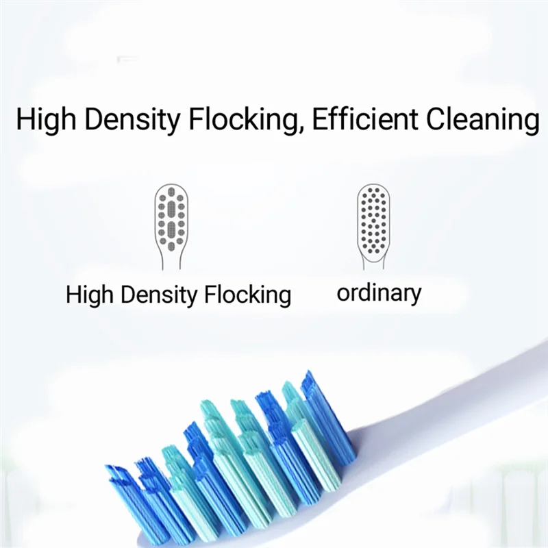 Escova de dentes elétrica inteligente Clean Brush Heads, Dental Substituir Escova Cabeça, A, Substituição para HUAWEI Lebooo Fupai KKC ZR, 10Pcs