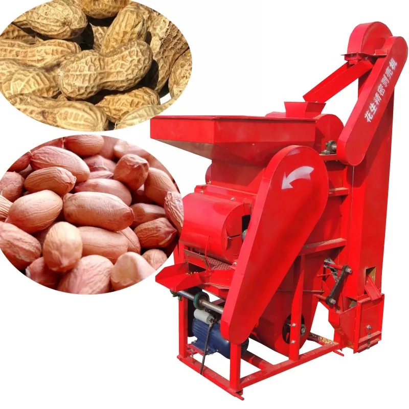 

Peanut Sheller Groundnut Peeling Machine Shell Removing Multifunctional Excellent Quality Groundnut Sheller Peanut Thresher