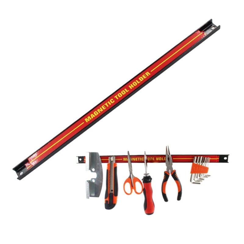 200/300/460/610mm Tool Organizer Racks Magnetic Tool Holder Rack for Wrench Pliers Hand Tool Space Saving Holder Strips KXRE