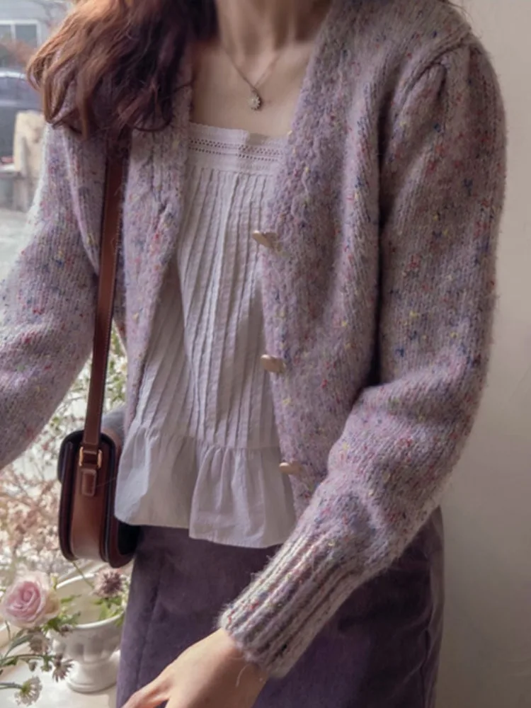 Cardigan a bottone singolo V-Ne lavorato a maglia slim fit da donna di inizio primavera Camere morbido lungo Sve Casual Sle caldo e traspirante