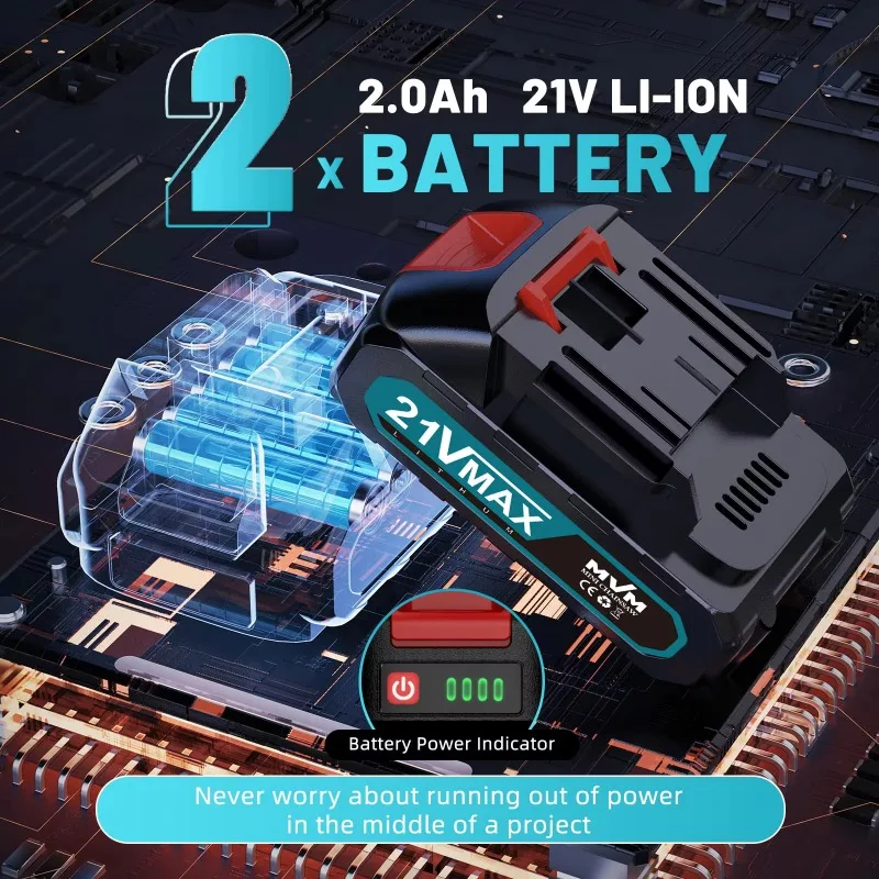 20Vミニ電動コーキングガン、バルクパワー、非滴下性プラスチックシリコンメーカー、ソーセージ型バッテリーコードレスコーキングガン