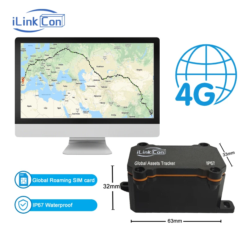 iLink Con High Quality 4G Shipment Car Tracking Device Vehicle Real Time Locator GPS Tracker Device