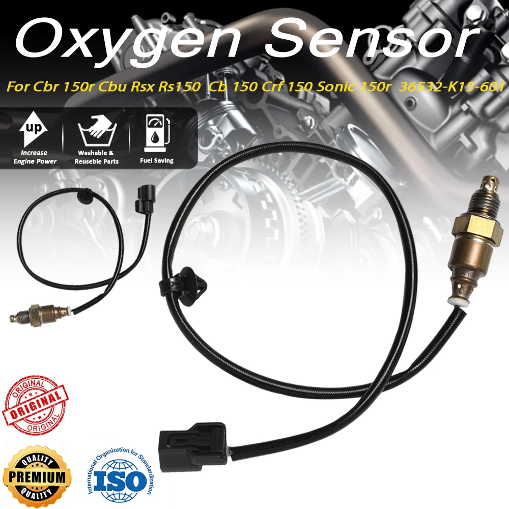 

100% New Aluminum Alloy Oxygen Sensor for Hon Da CBR150R CB150 Motorcycle Performance Upgrade