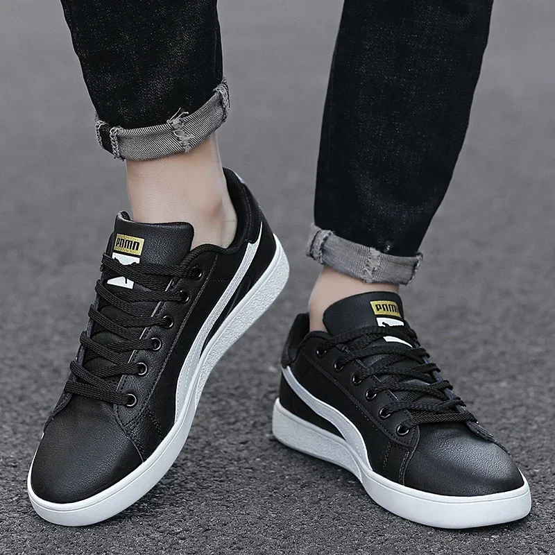 

Women's Sneakers Casual Shoes Retro Classic Wear-resistant Breathable Shoes Fashionable Leather Anti Slip Running Shoes