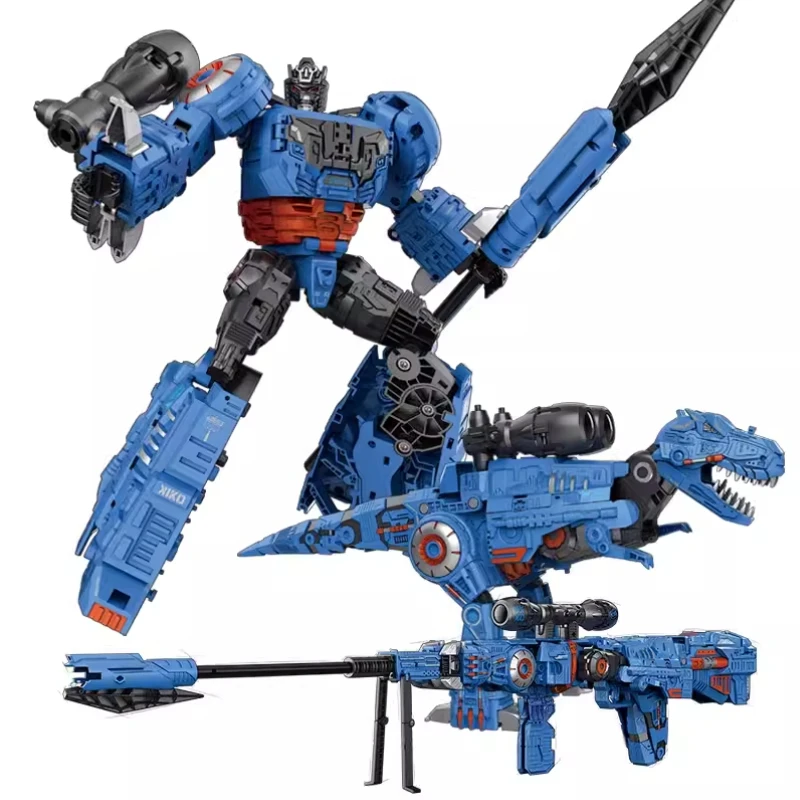 

in stock Transformation three changes star overlord Action Figures Toy Gift Collection Deformation Robot