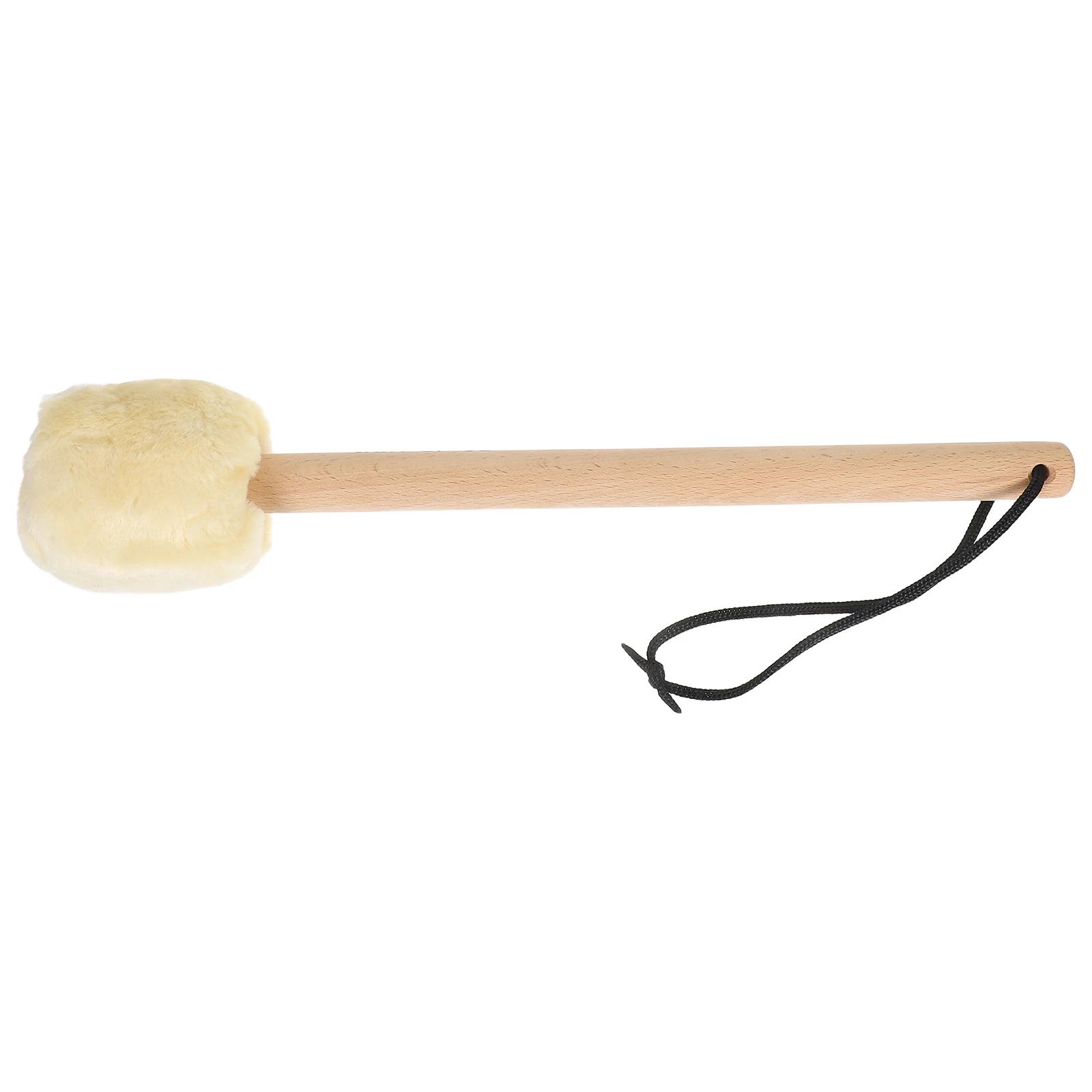 

1pcs Bass Mallet Wood Handle Drumstick Portable Percussion Instrument Accessory Drum Hammer For Beginners Drum Set Tool