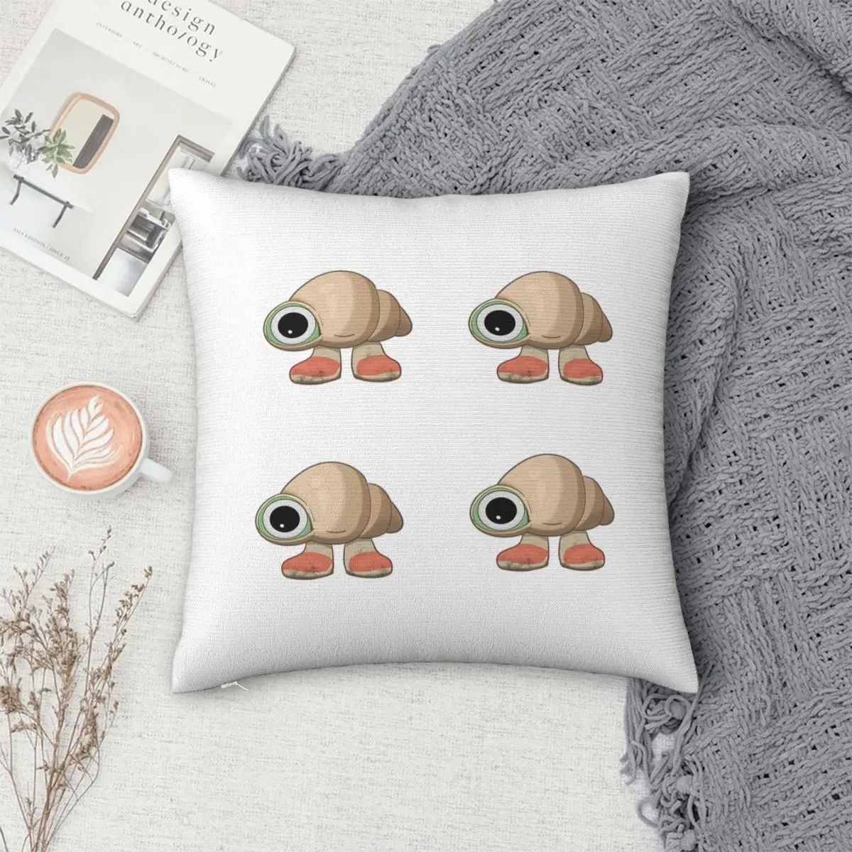 

Марсельская обувь в виде ракушки на квадратной наволочке, наволочка, наволочка для дома, спальни, автомобиля