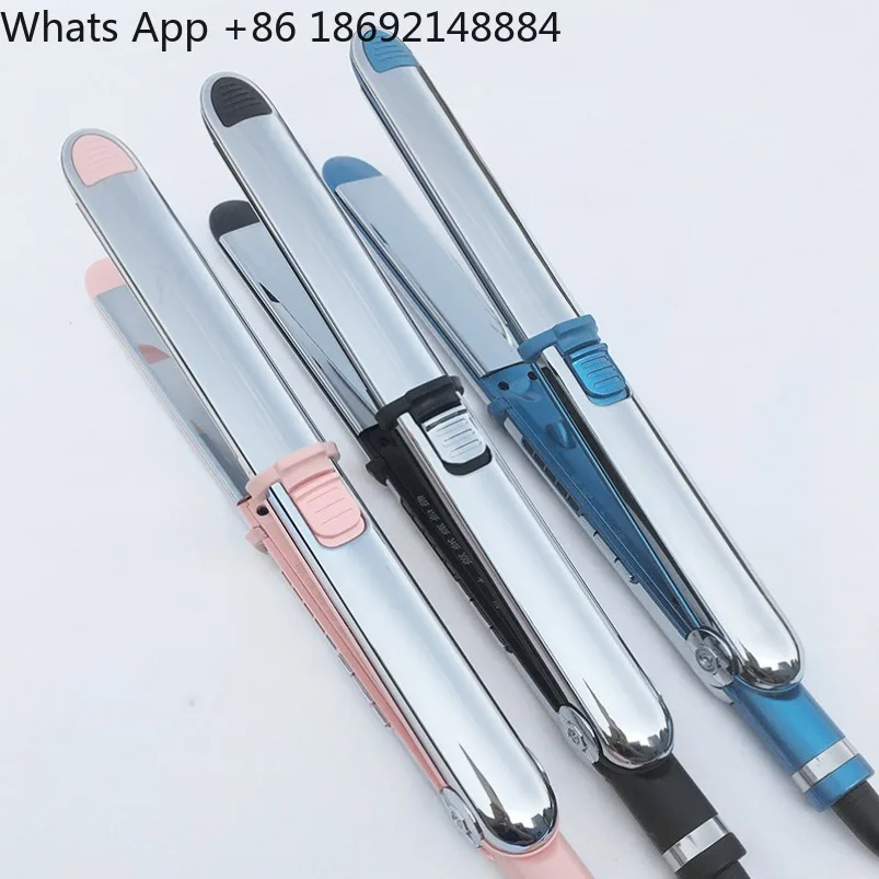 

Wireless straight plate clip stainless steel roll straight dual-purpose 360 degree rotating hairdresser