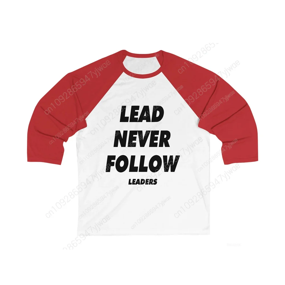 Lead Never Follow Leaders Chief Keef Ikonisches Langarmshirt, Herbst-Streetwear, Y2k-Top, modische Partnerkleidung, T-Shirts für Männer und Frauen – Detail 6