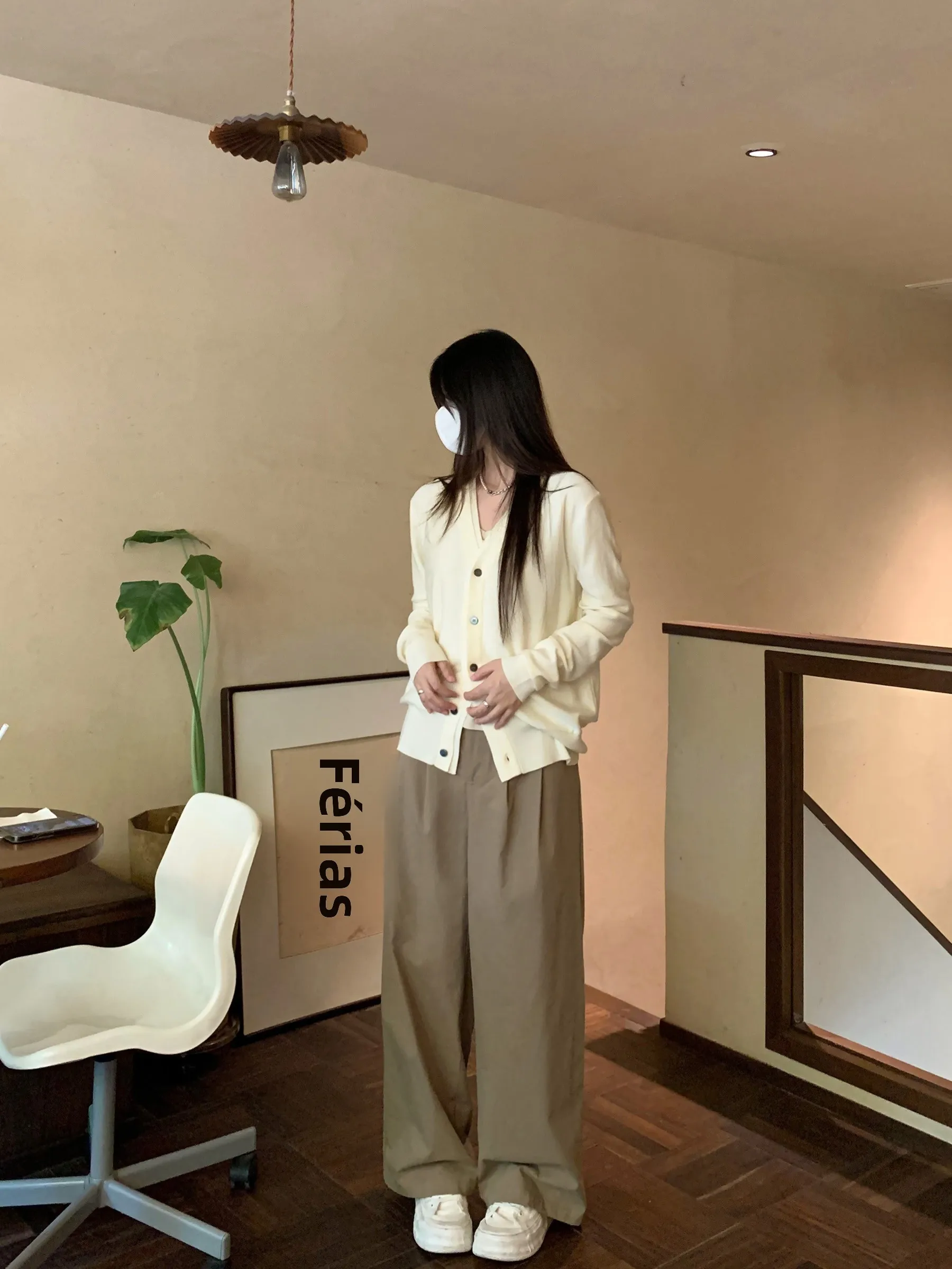 hvivi-femmes-v-ne-tricote-cardigan-pull-decontracte-trajet-vetements-d'exterieur-automne-design-sens-faux-deux-pieces-long-sve-thermique