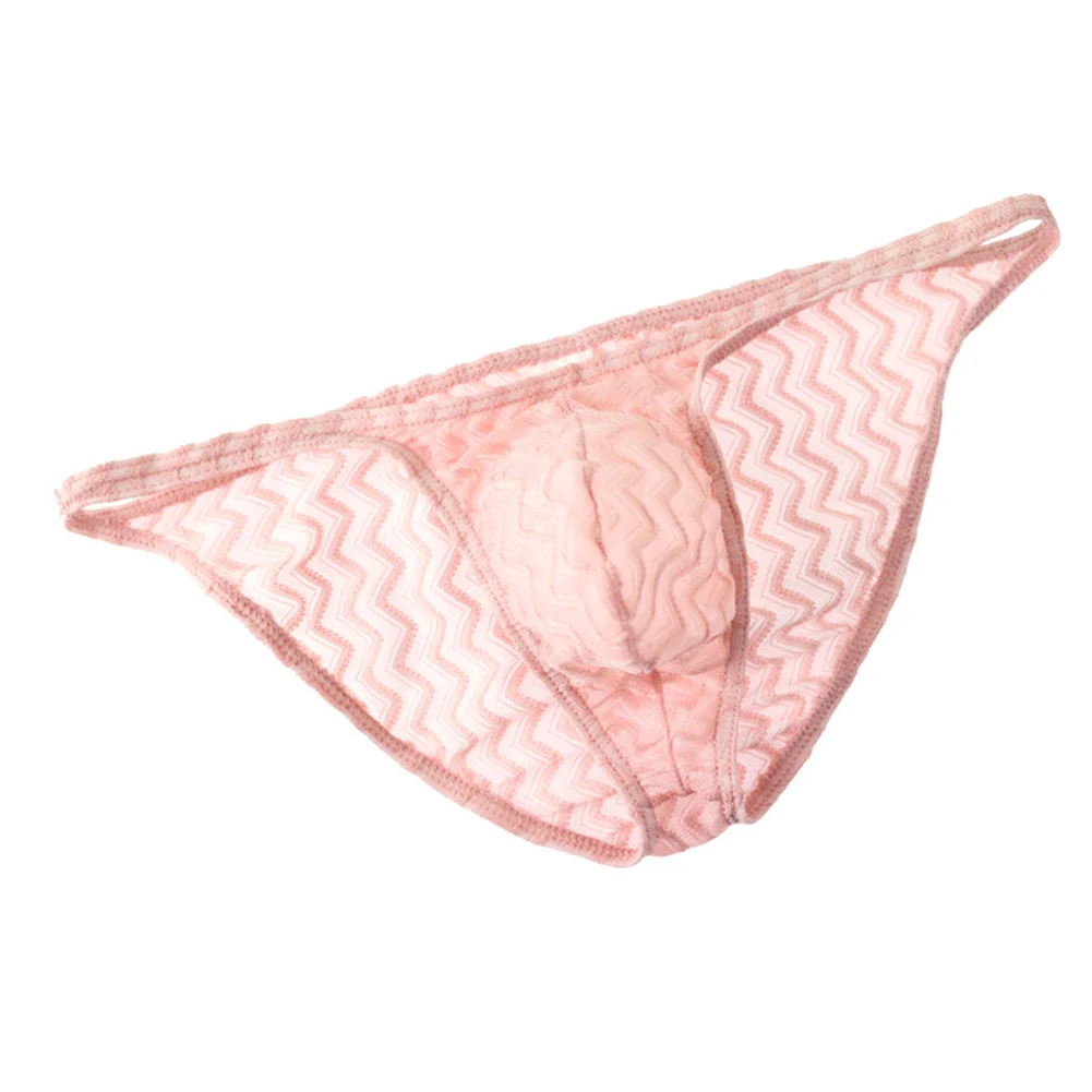 Sexy Men Panties Comfort Underwear U Convex Pouch Gay Men Briefs Soft Male Lingerie Tanga T-Back Panties Brief