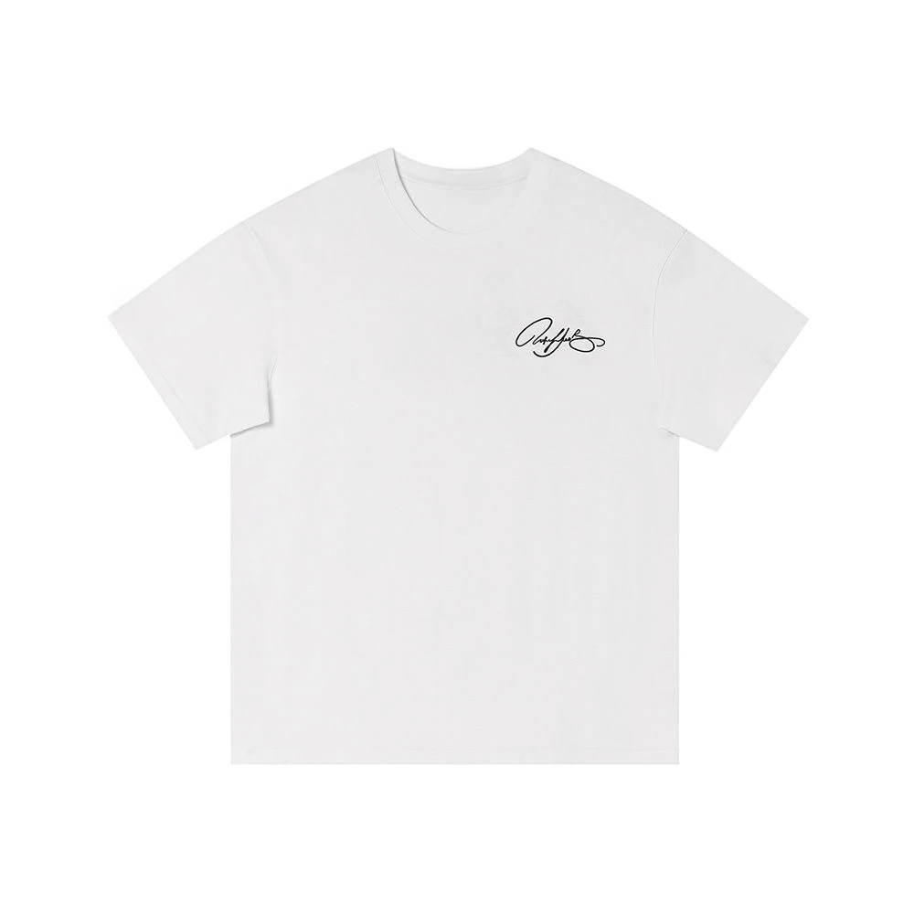 Trendy American half-sleeved T-shirts, short-sleeved men's and women's loose pure cotton tops