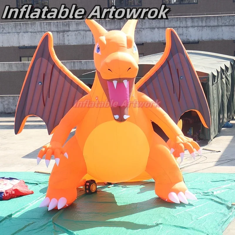

Personalised Classic Animated Characters Large Blow up Dragon Design for 90s Birthday Party Decor Toy