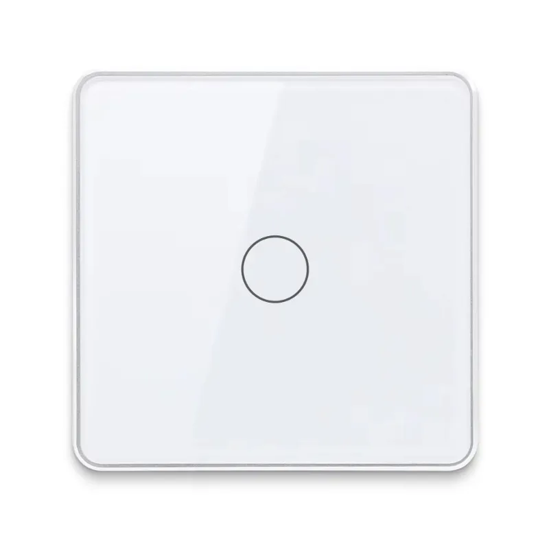 

Smart Home Tempered Glass Panel Light Automatic Wall Switch