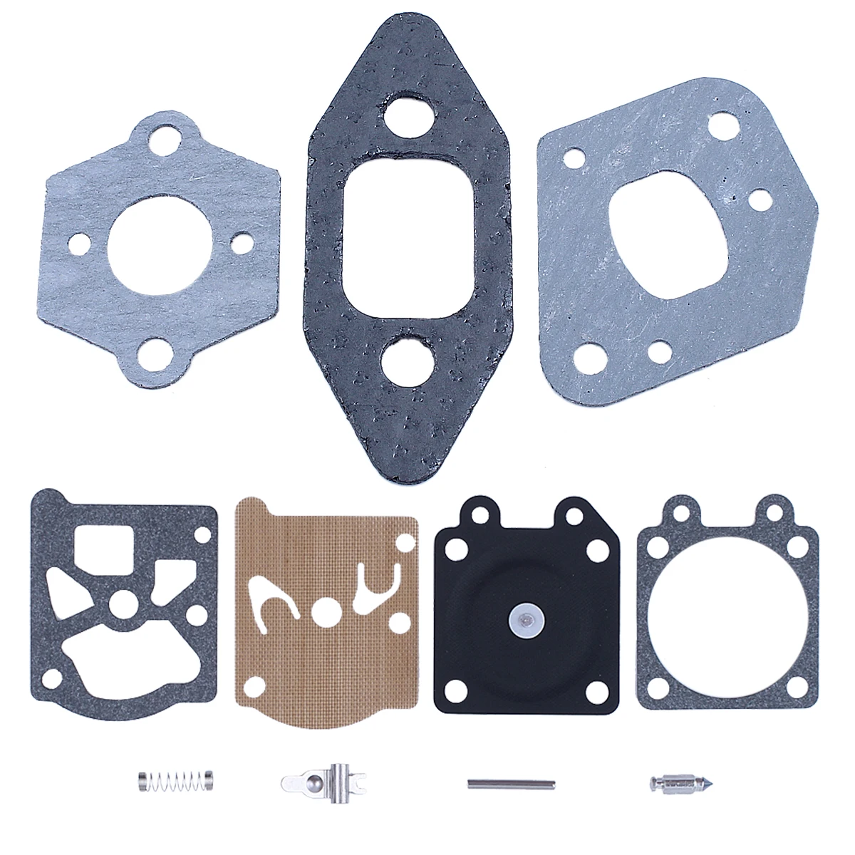 Carburetor Carb Gasket Repair Rebuild Kit For Partner 350 351 370 2-Stroke Chainsaw Replacement Spare Tool Part