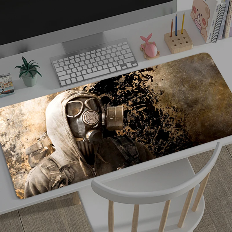 Gaming Mousepad S-stalker 2 Anime Mouse Mat Office Gamer Computer Mouse Pad HD Print Big Desk Mat PC carpet Anime game Mousepad